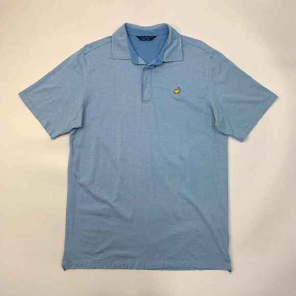Clubhouse Collection Polo Shirt Mens L Large Masters Augusta Golf Made Italy - Picture 2 of 12